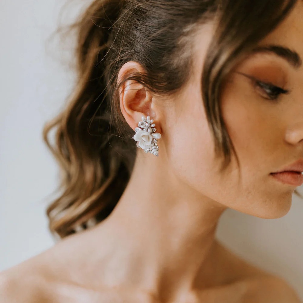 Nwt Untamed Petals Willow Earrings